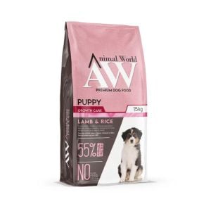 Animal World Growth Care Puppy Lamb & Rice 15kg
