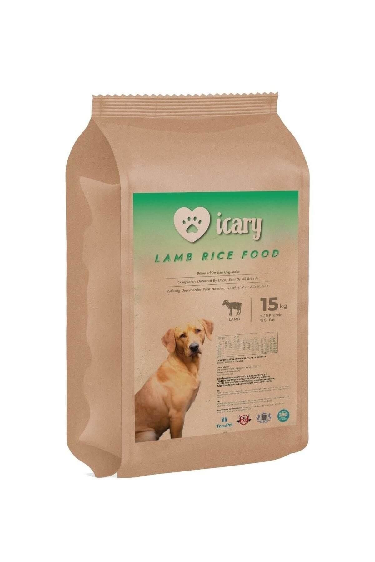 Icary Kuzulu ve Pirinçli Yetişkin Köpek Maması 15kg
