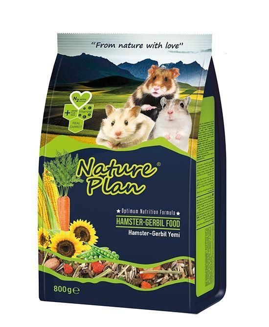 NATURE PLAN HAMSTER YEMİ 800GR