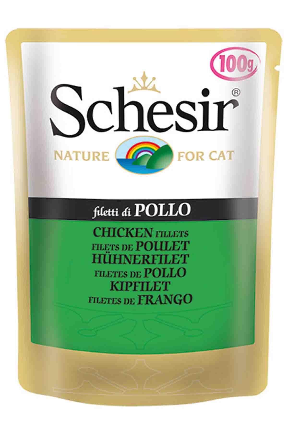 SCHESIR POUCH TAVUK FİLETTO CAT 100GR