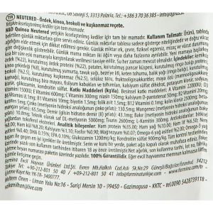N&D Quinoa Neutered Ördek Kinoa Aromalı Kısırlaştırılmış Kedi Maması 1.5kg