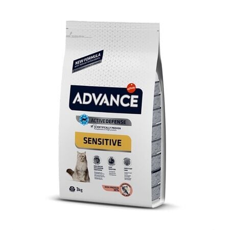 Advance Sensitive Somonlu Yetişkin Kedi Maması 3kg