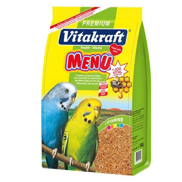 Vitakraft Menü Premium Muhabbet Kuşu Yemi 1000gr
