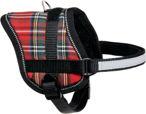 Flamingo Eeny Meeny Köpek Göğüs Tasması XS Ekose (26-35cm)