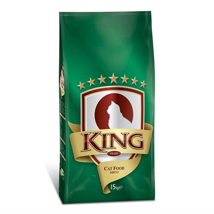 King Balıklı Yetişkin Kedi Maması 15kg
