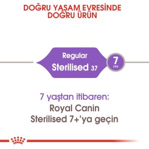Royal Canin Sterilised37 Kısırlaştırılmış Kedi Maması 2kg