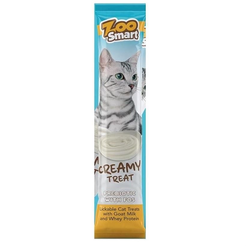 ZooSmart Creamy Treat Keçi Sütlü Kedi Ödülü 4x15gr