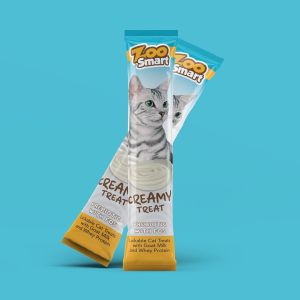 ZooSmart Creamy Treat Keçi Sütlü Kedi Ödülü 4x15gr