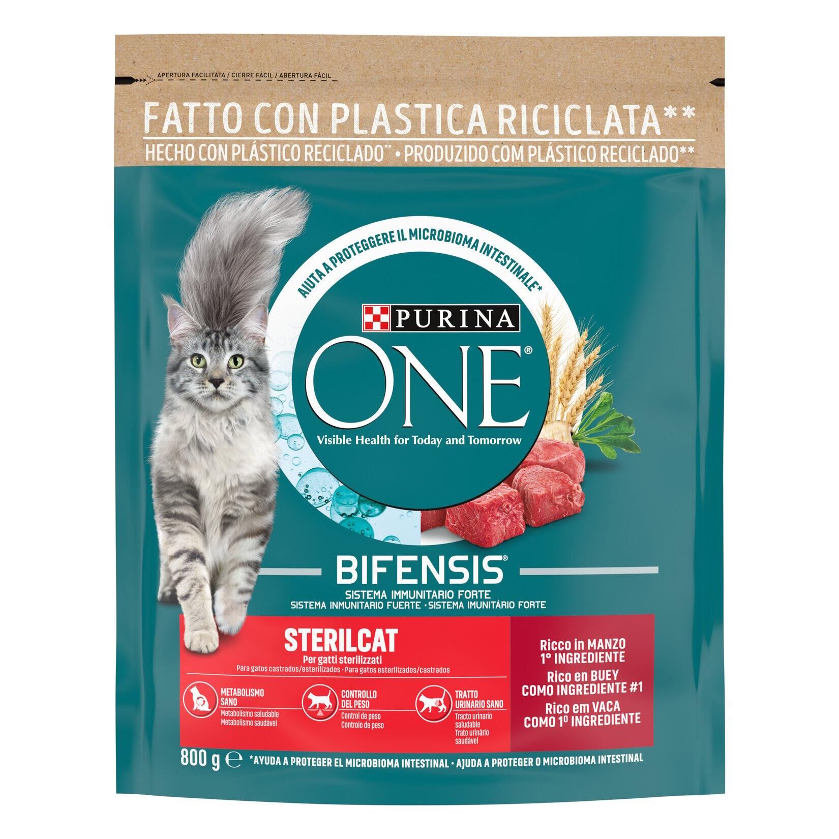 Purina One Steril Sığır Etli Kısırlaştırılmış Kedi Maması 800gr