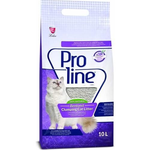 Proline Lavanta Kokulu İnce Taneli Topaklaşan Kedi Kumu 10lt