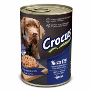 Crocus Kuzu Etli Yetişkin Köpek Yaş Mama 400gr