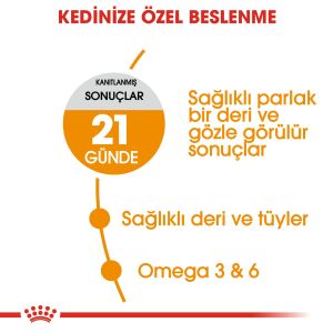 Royal Canin Hair&Skin Hassas Tüylü Kediler İçin Mama 2kg