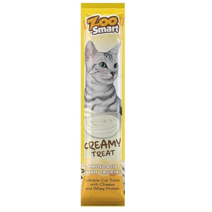 ZooSmart Creamy Treat Peynirli Kedi Ödülü 4x15gr