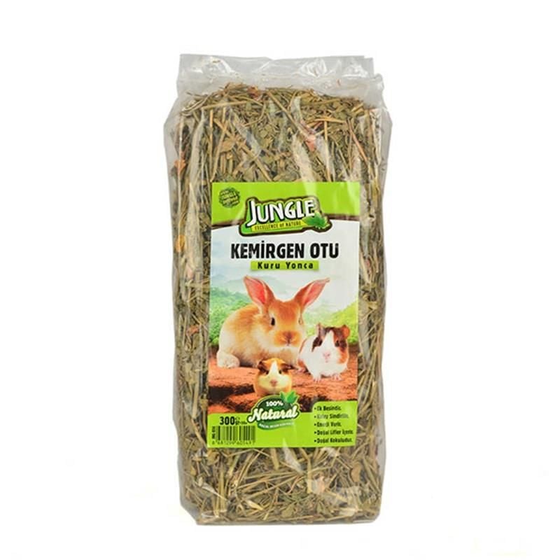 JUNGLE KEMİRGEN OTU KURU YONCA 350GR