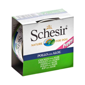 Schesir Aloe Tavuk Fileto Yavru Köpek Konservesi 150gr