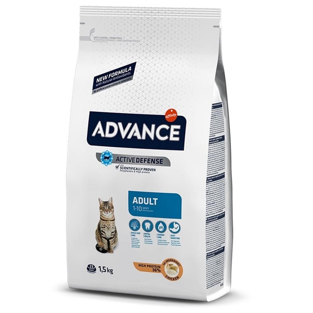 Advance Tavuklu Pirinçli Yetişkin Kedi Maması 1.5kg
