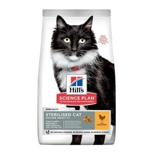 Hill's SP Tavuklu Kısırlaştırılmış +7 Yaşlı Kedi Maması 1.5KG