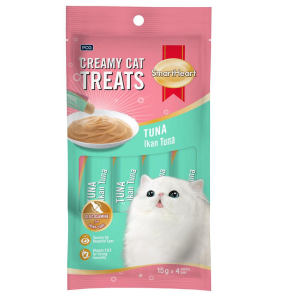 SmartHeart Ton Balıklı Krema Kedi Ödülü 4x15gr