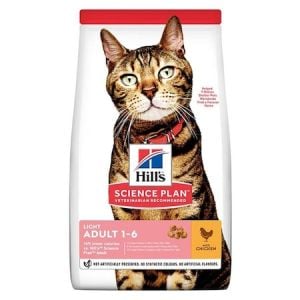Hill's SP Light Tavuklu Yetişkin Kedi Maması 1.5KG