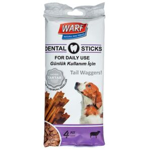 Warf Dental Sticks Kuzu Etli Köpek Ödül Çubuğu 4x70gr