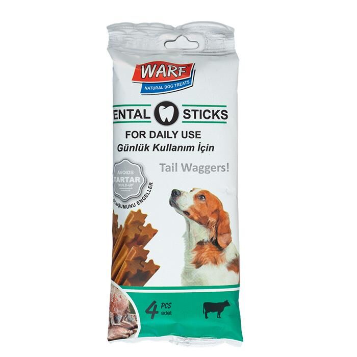 Warf Dental Sticks Dana Etli Köpek Ödül Çubuğu 4x70gr