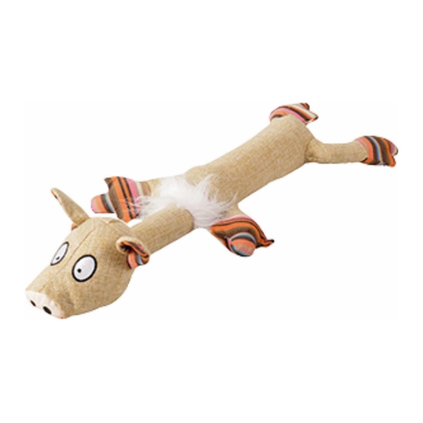 Flamingo Kumaş Domuz Köpek Oyuncağı 64cm