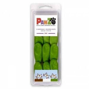 Pawz Boots Tiny Köpek Galoşu Apple Green