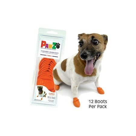 Pawz Köpek Galoşu - Turuncu - XSmall