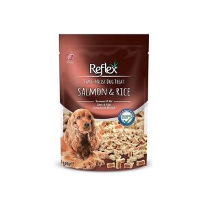REFLEX SEMI-MOIST ÖDÜL MAMASI SOMON&PİRİNÇ KALPLİ MIX 150GR
