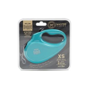 Doggie Otomatik Uzatma Tasması Master Seri Mavi 12Kg/3Mt
