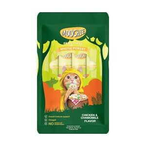 Moochie Sıvı Kedi Ödülü Tavuk-Papatya 5x15gr