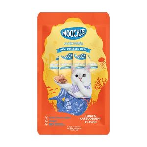 Moochie Sıvı Kedi Ödülü Ton-Katsuobushi 5x15gr