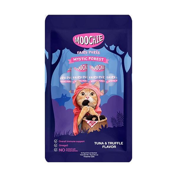 Moochie Sıvı Kedi Ödülü Ton-Mantar 5x15gr