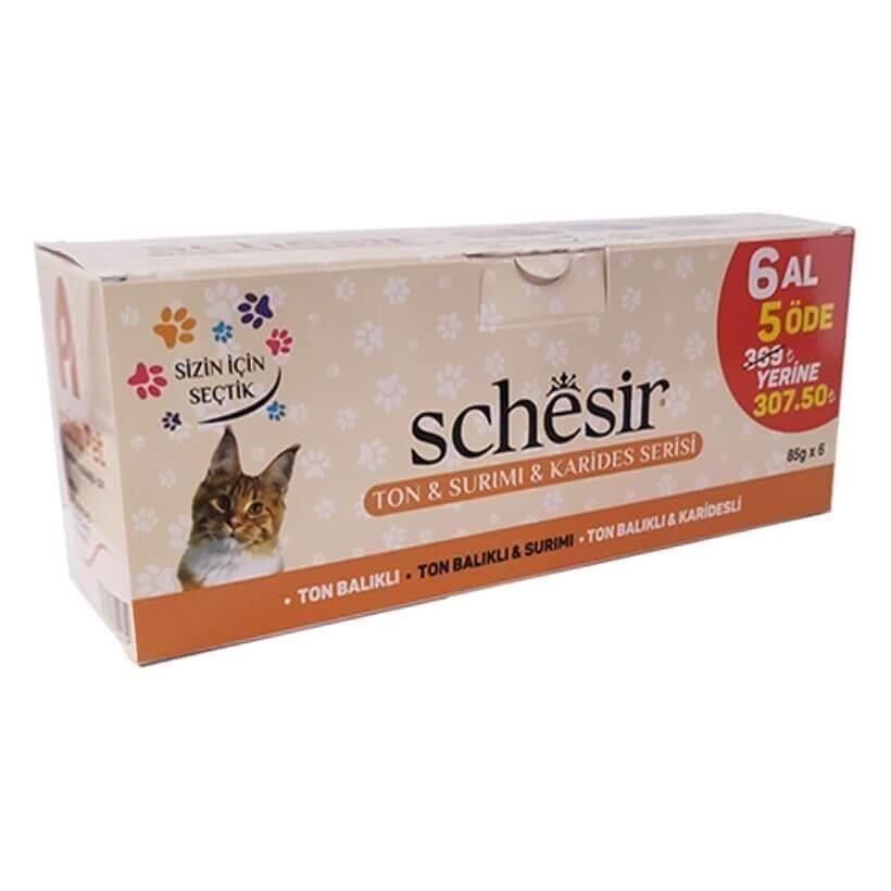 SCHESIR TON&SURIMI&KARİDES 6x85GR