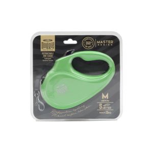 Doggie Otomatik Uzatma Tasması Master Seri Yeşil 25Kg/5Mt