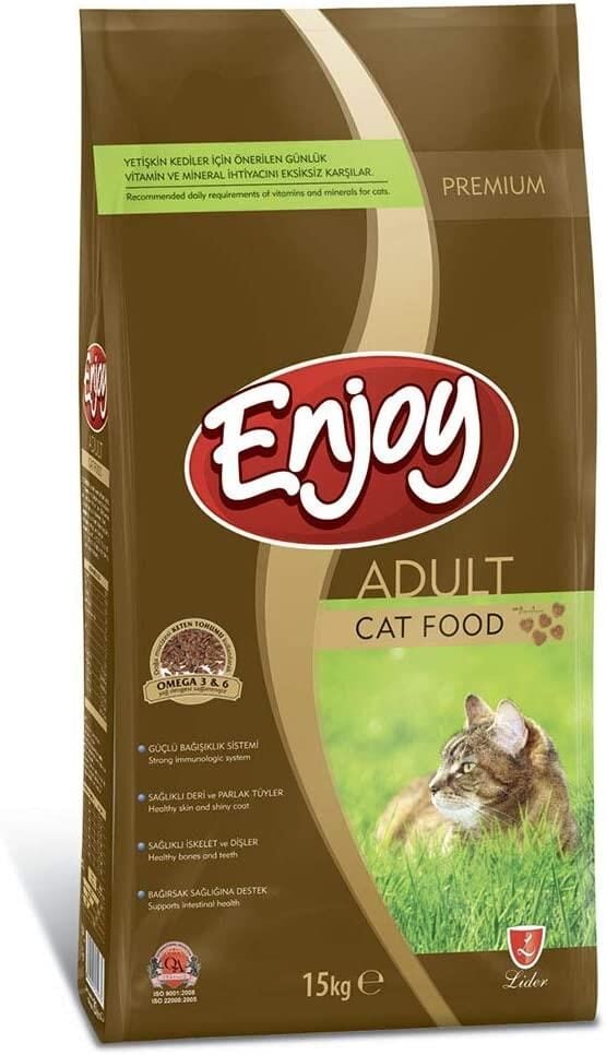 Enjoy Tavuklu Yetişkin Kedi Maması 15kg