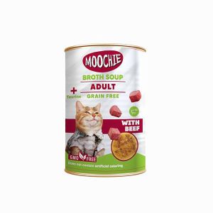 Moochie Et Suyu Çorba Dana Etli Yetişkin Kedi 135ml