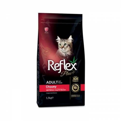 Reflex Plus Choosy Somonlu Seçici Kedi Maması 1.5kg