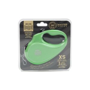 Doggie Otomatik Uzatma Tasması Master Seri Yeşil 12Kg/3Mt