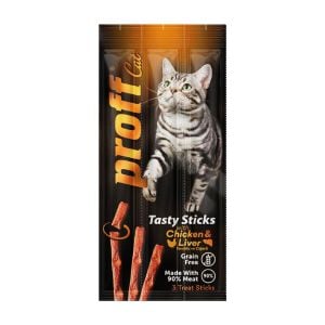 Proff Kedi Sticks Chıcken.Liver 3x5gr