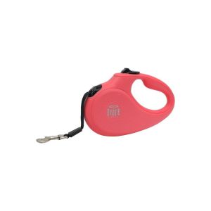 Doggie Otomatik Uzatma Tasması Master Seri Pembe 15Kg/5Mt