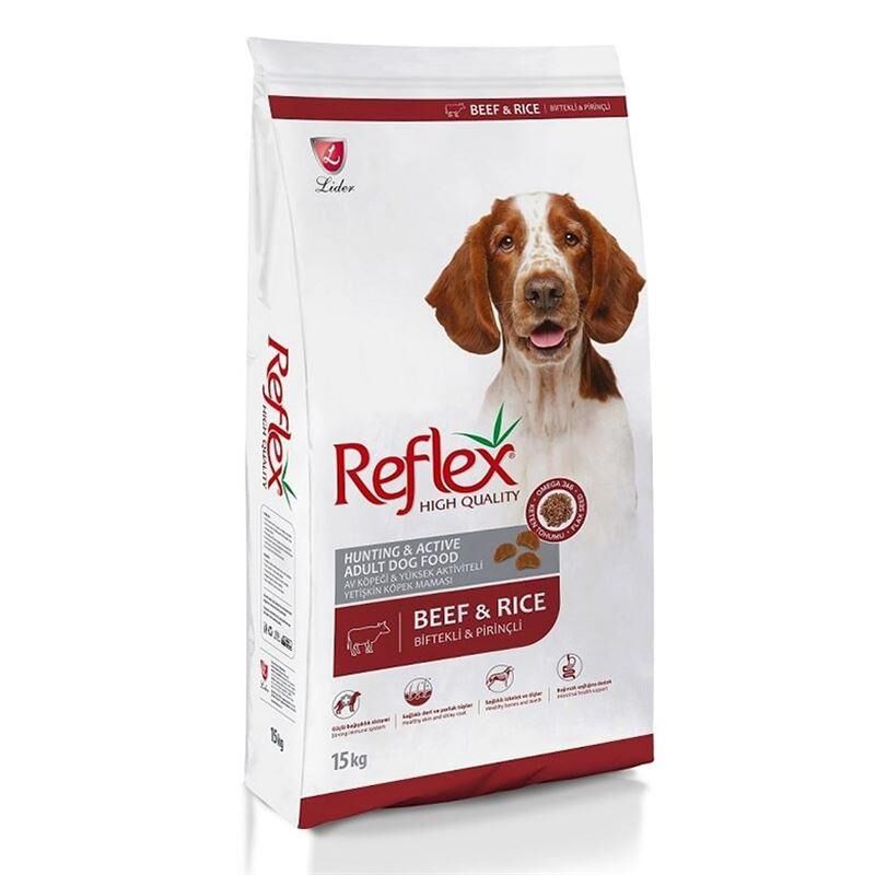 REFLEX HIGH ENERGY BEEF YETİŞKİN KÖPEK MAMASI 15KG