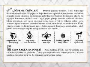 DELİBON DERİ BURGU ÇUBUK ORTA BOY 50Lİ PAKET BARBEKÜ KALIN