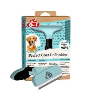 8in1 Perfect Coat Köpek Tüy Toplayıcı Tarak L