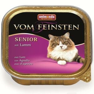 Animonda Vom Feinsten Senior Kuzulu Yaşlı Kedi Konservesi 100gr