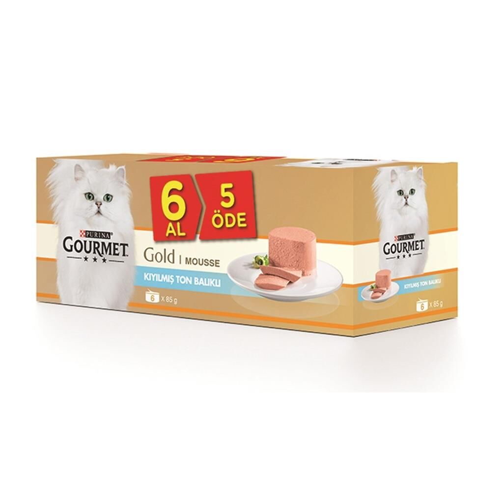 Gourmet Gold (5+1) Multipack Kıyılmış Ton Balıklı