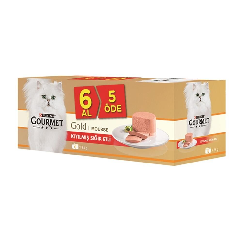 Gourmet Gold (5+1) Multipack Kıyılmış Sığır Etli