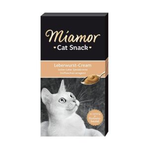 Miamor Cream Leberwurst Ciğerli Kedi Ödülü 6x15gr