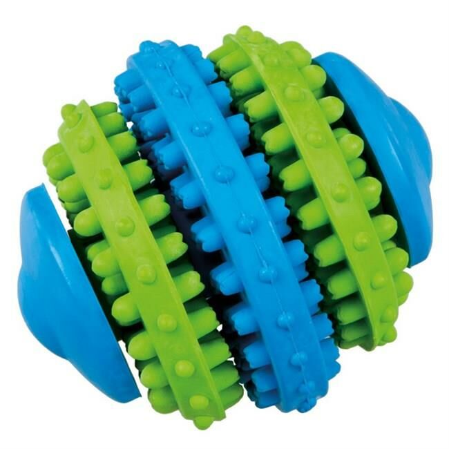 Wonpet Lastik Top Oyuncak Yeşil Mavi 7.6cm