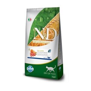 N&D Ocean Düşük Tahıllı Somonlu ve Portakallı Kısırlaştırılmış Kedi Maması 10kg